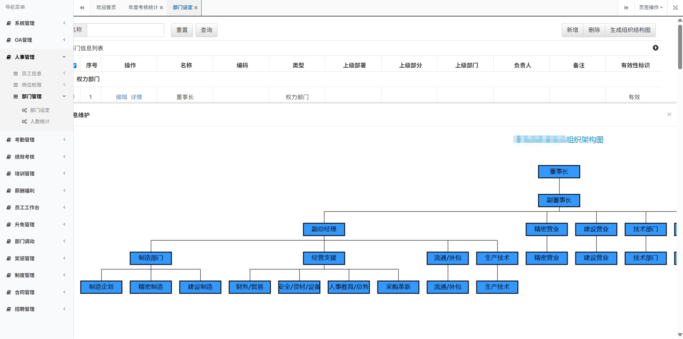 HR人力资料管理